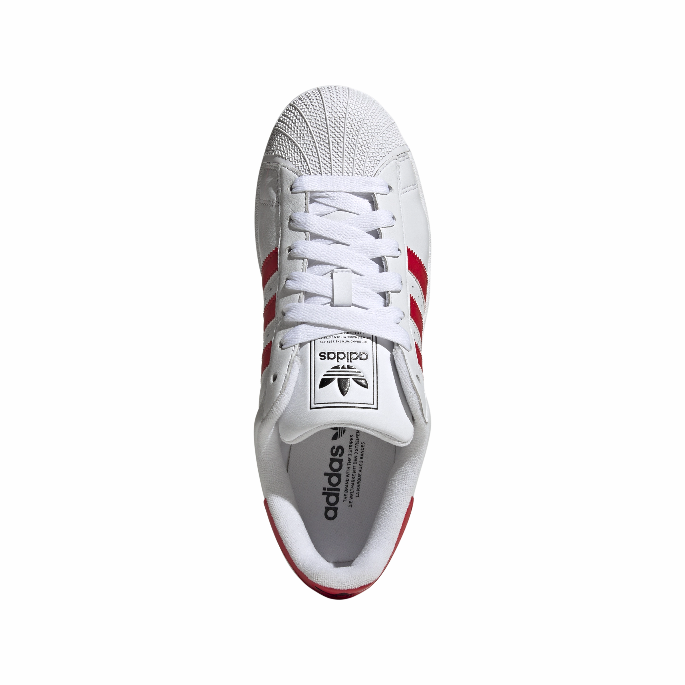 Adidas Shoes Ozweego Superstar II 'White Better Scarlet'