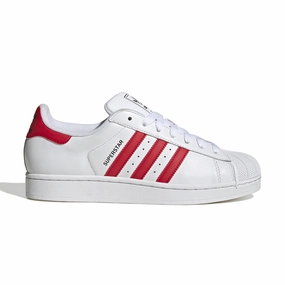 Superstar II 'White Better Scarlet' Low Cost Adidas Shoes