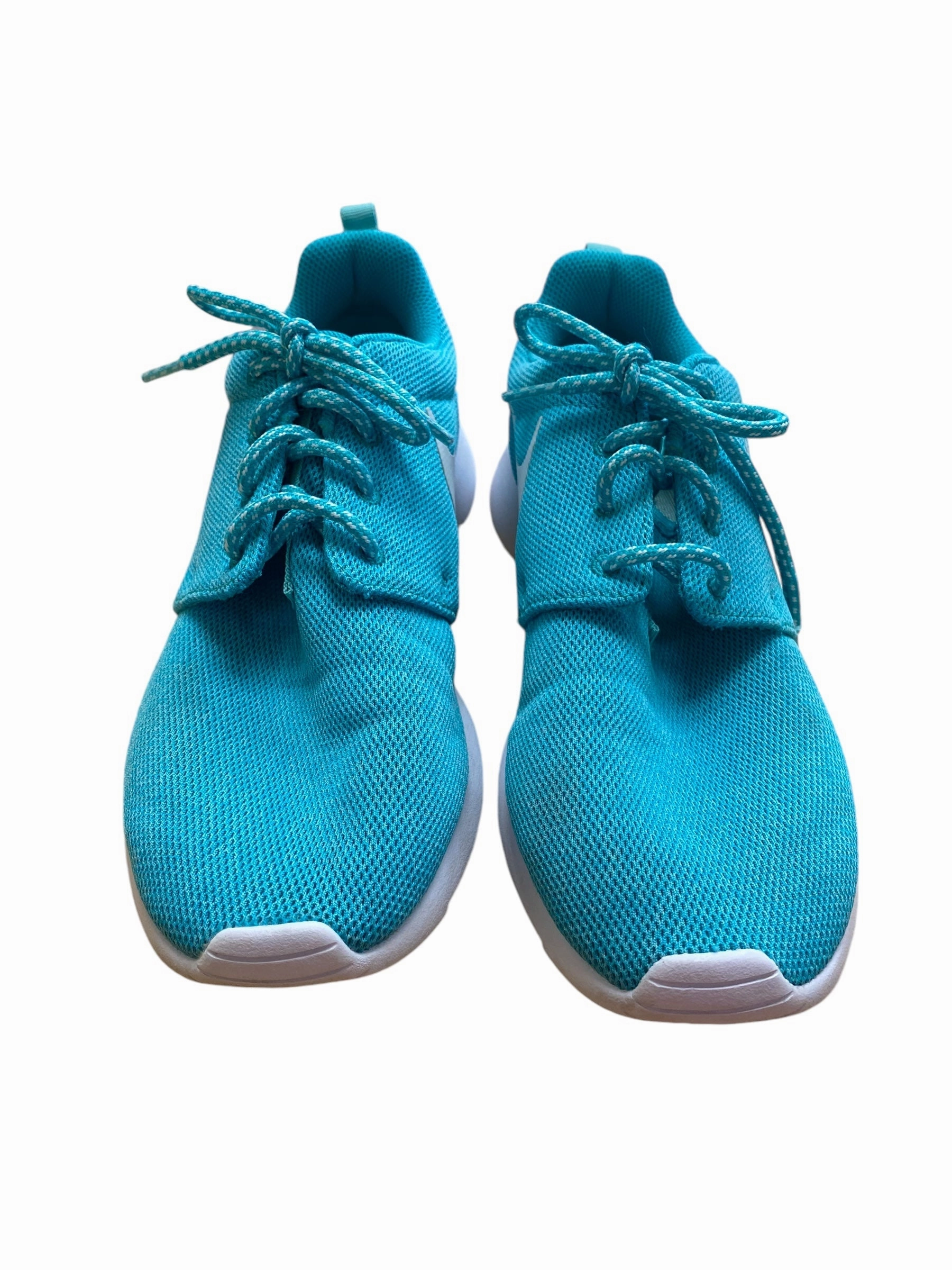 Shoes Athletic By Nike In Blue & White, Size: 9 Dinosaur Nike Shoes