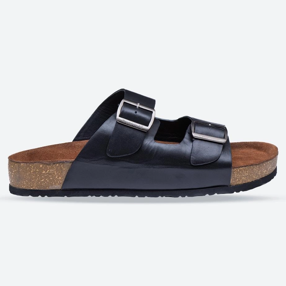 Heeled Metallic Sandals Men's Wide Fit Tredd Well Brazil Sandals