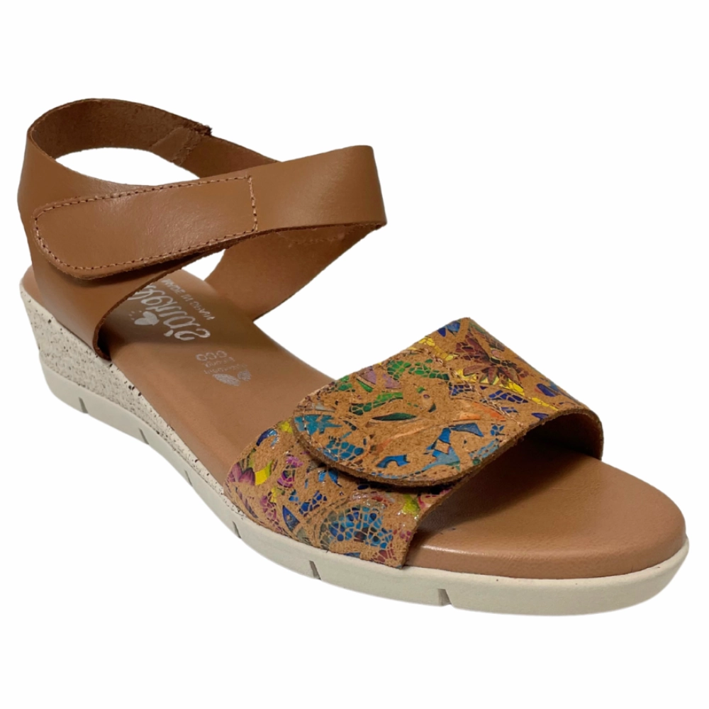 Army Sandals Valeria's Lyndame Tan Leather Sandal (Women's)