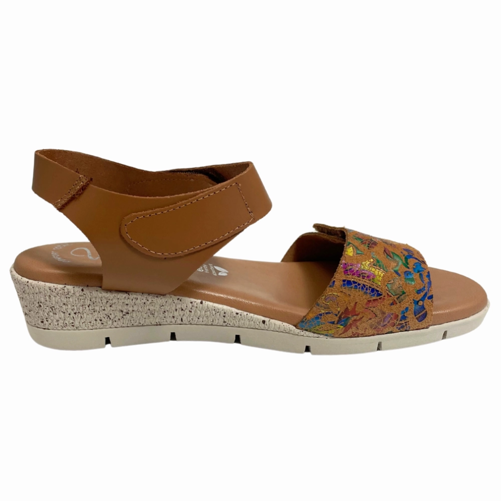 Sandals Arizona Valeria's Lyndame Tan Leather Sandal (Women's)