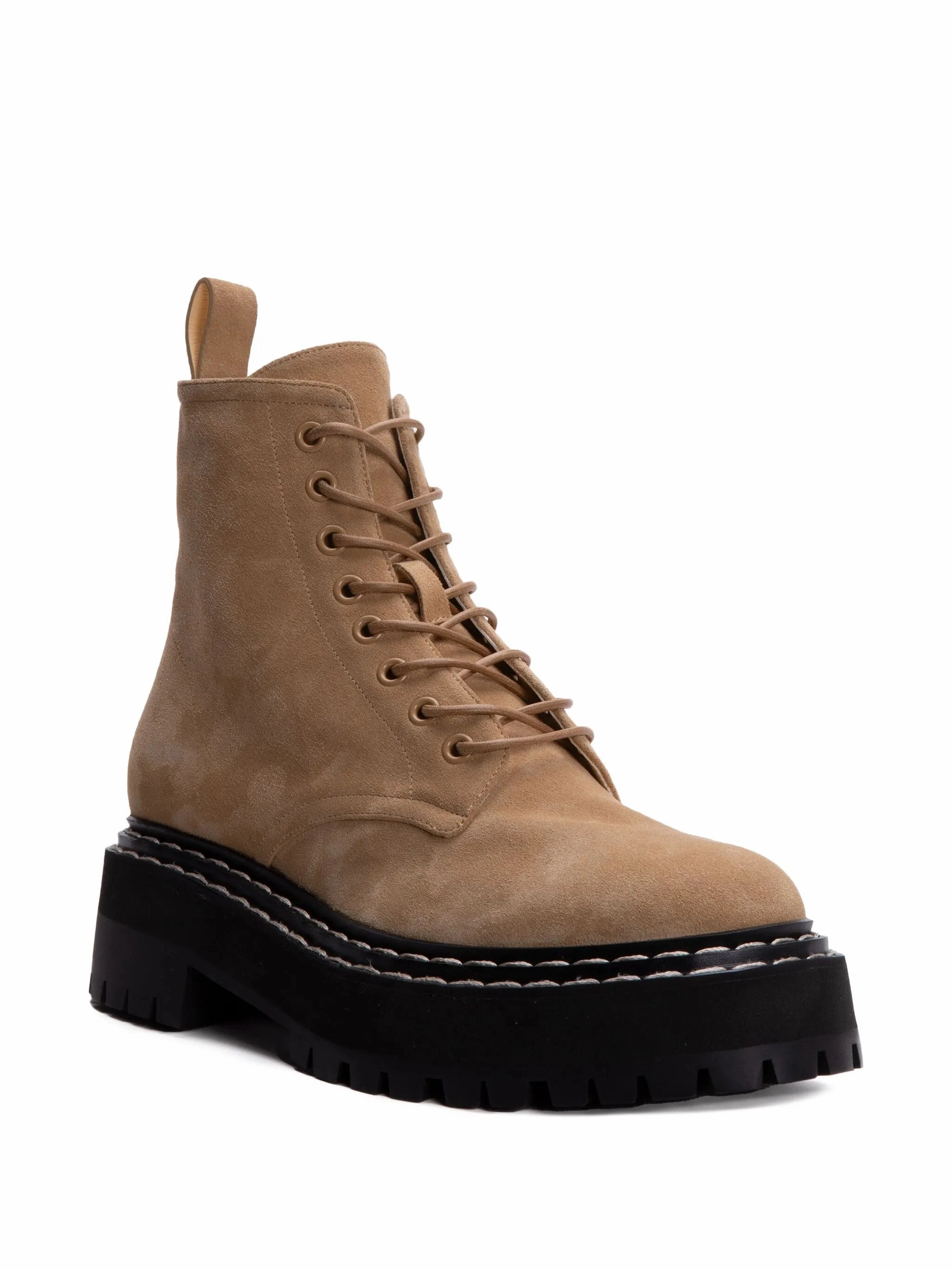 Marshalls Boots suede lace-up boots