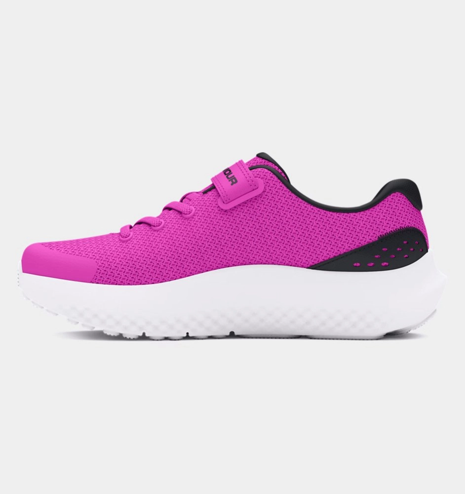 Under Armour Girls UA Surge 4 AC - Vivid Magenta/Black/Stellar Pink Dansko Walking Sneakers
