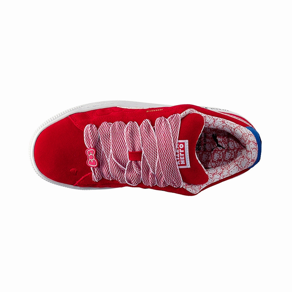 Suede XL Redbow Hello Kitty Lace Up Sneakers Puma Shoe Size Guide
