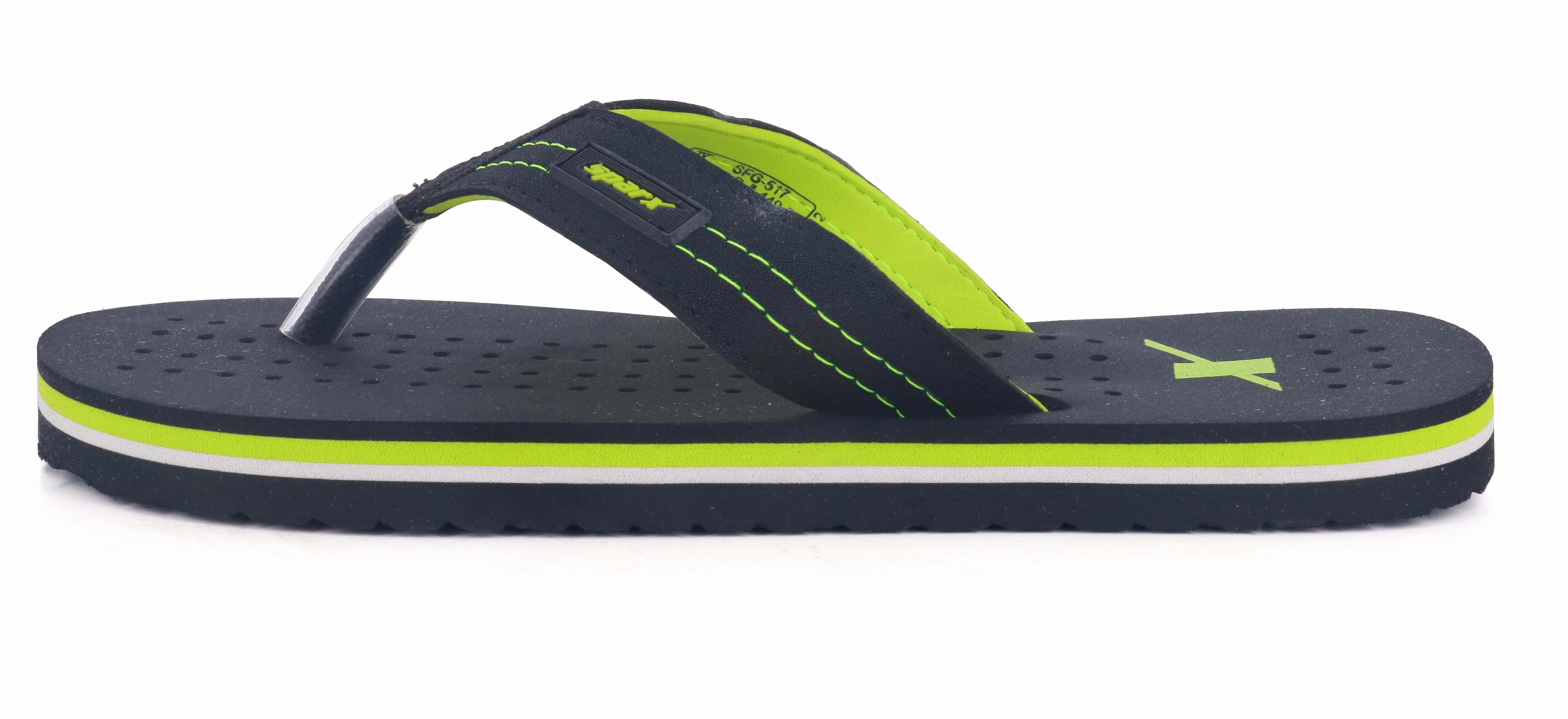 Woven Heeled Sandals Flip Flops for Men SFG 517