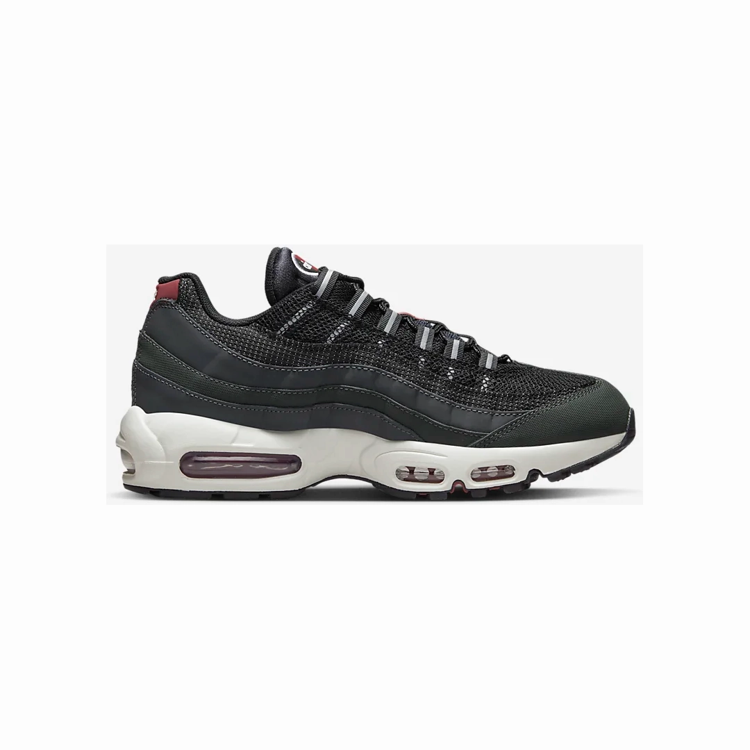 Nike Men's Air Max 95 Shoes - Anthracite / Team Red / Summit White / Black Nike Arch Support Shoes