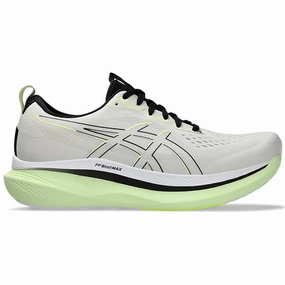Men's Asics Glideride Max, Birch/Black, 13 2E Wide Asics Shoes Kayano 31