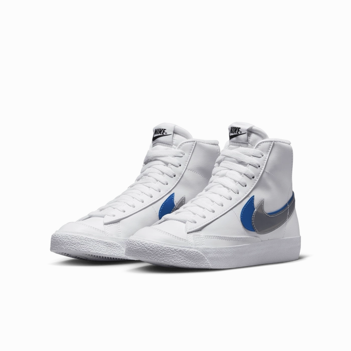 Nike Carbon Plate Running Shoes Nike Blazer Mid Next Nature FD0690-100 Sneaker Kids White Leather Shoes NR8004