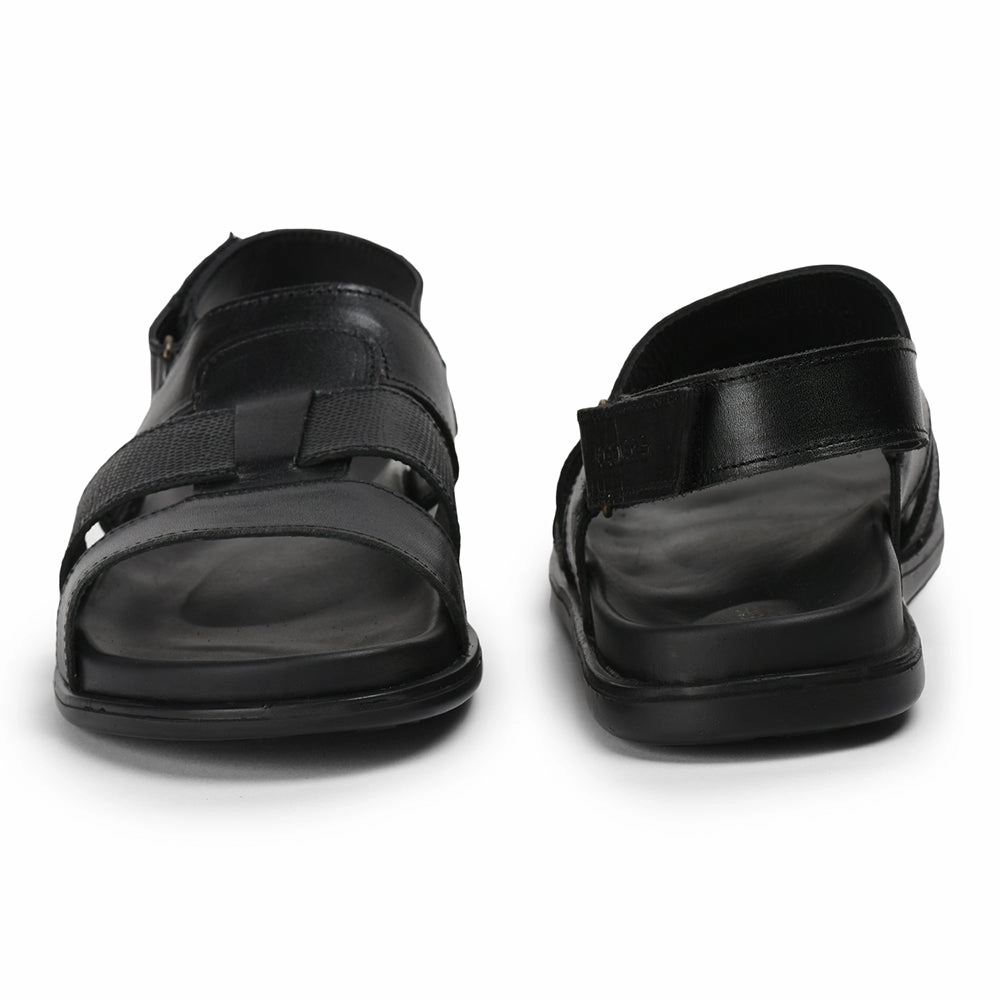 Tiddies Sandals Healers By Liberty Men SOFT-4 Black Formal Sandal