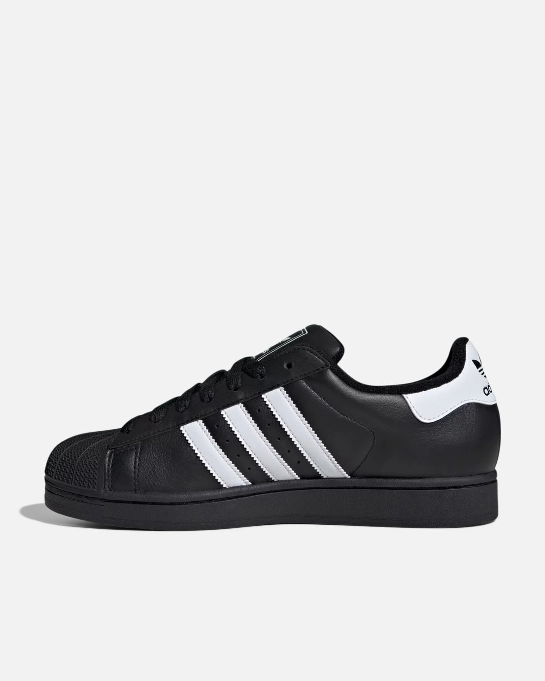 Adidas Foam Runner Shoes SUPERSTAR II - BLACK/WHITE