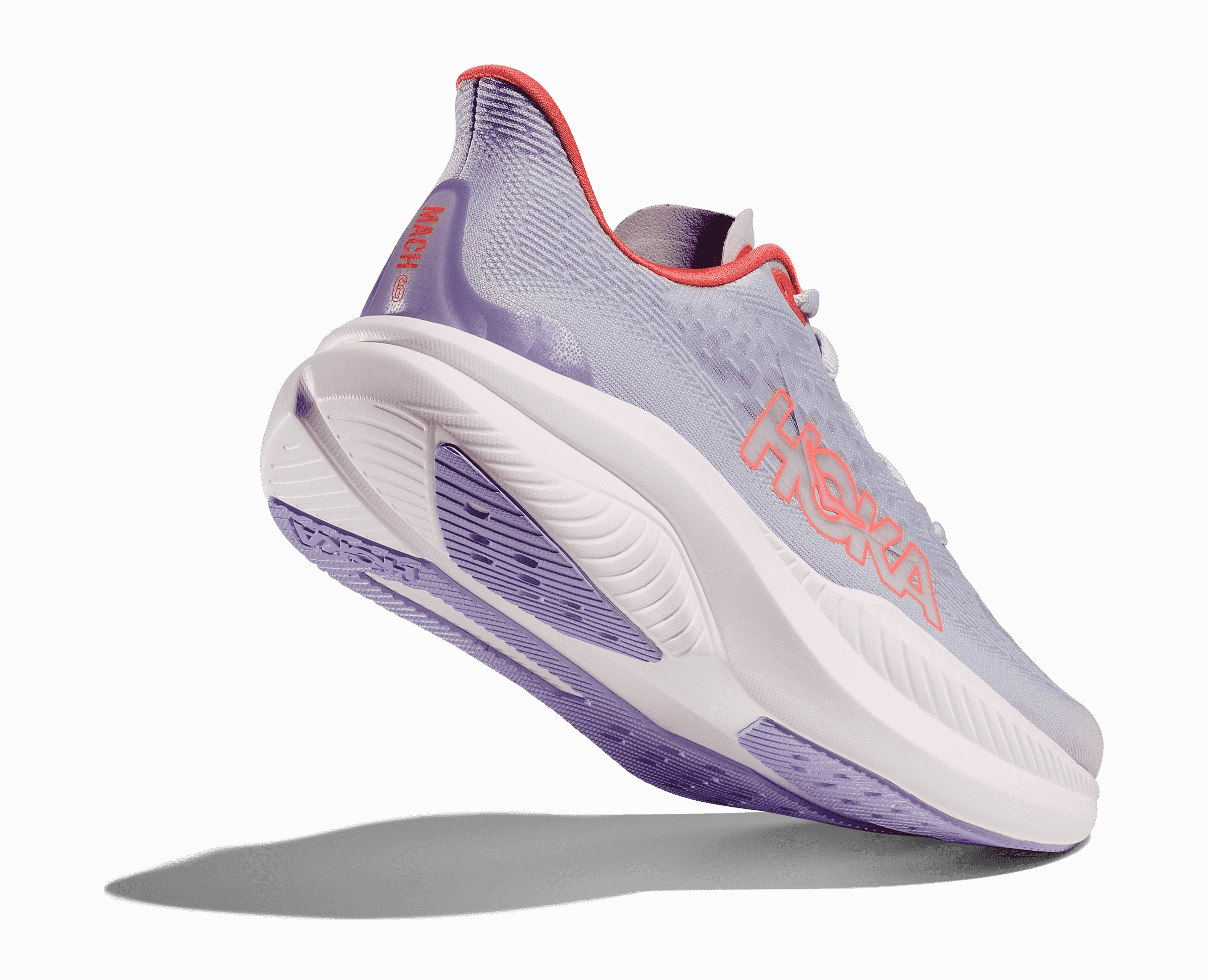 Wide Fit Women's - HOKA Mach 6 - Pale Dusk/Gull