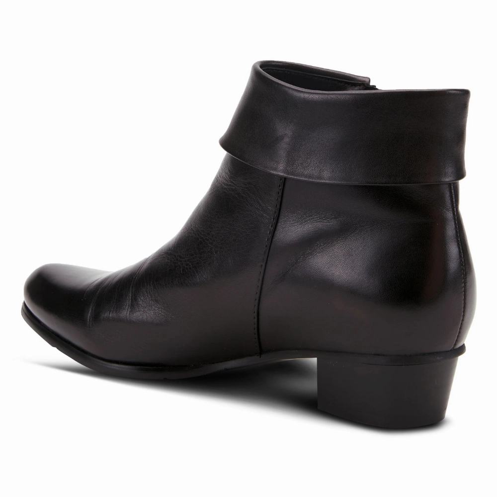 Boot Barn Ariat Boots Spring Step Stockholm Black Leather Bootie (Women's)