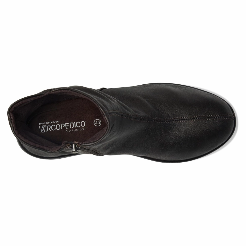 Firefighter Station Boots Arcopedico Paluma Bronze Leather Boot (Women's)