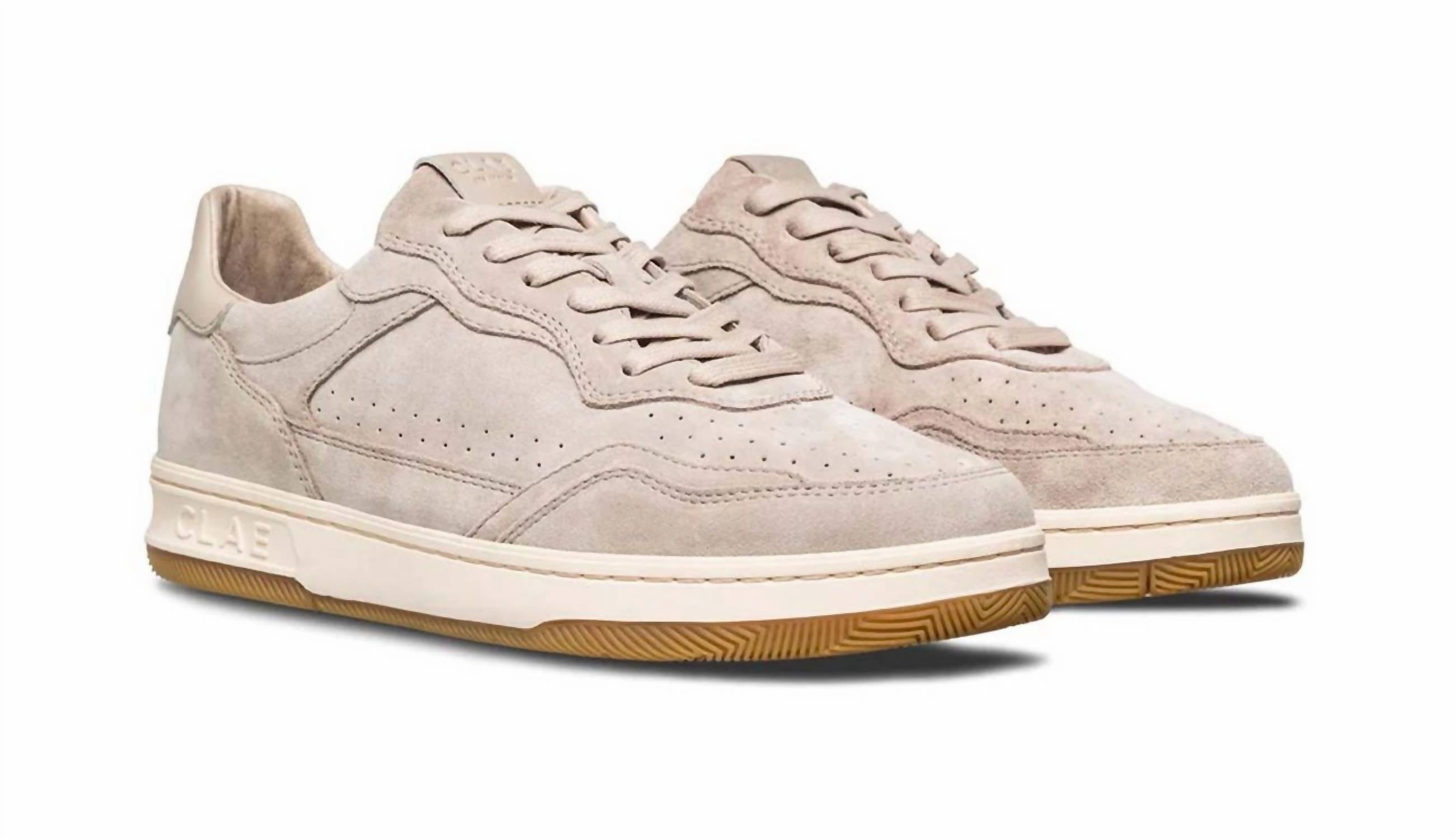 Best Sneakers For Hiking Men's Haywood Sneakers In Feather Grey Suede