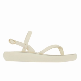 Tereza Comfort Off White Crocs Slide Sandals