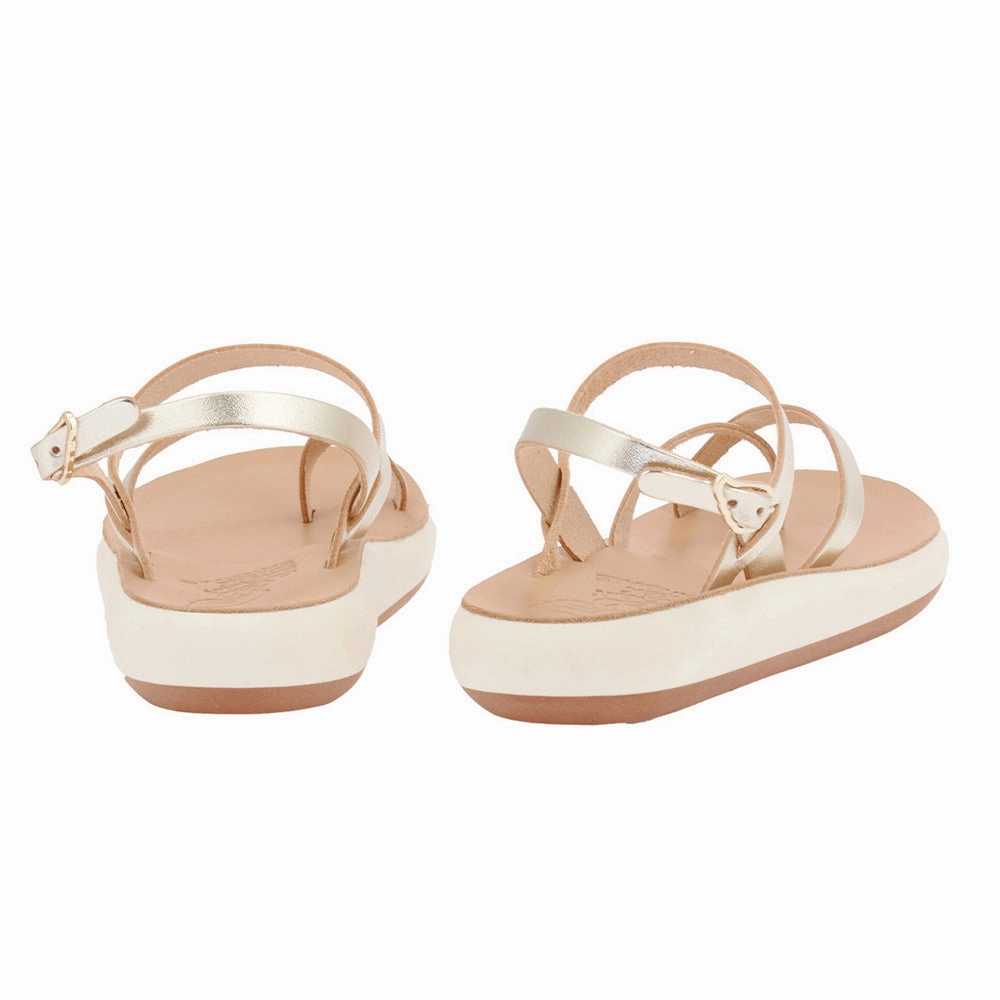 Designer High Heels Sandals Tereza Comfort Platinum