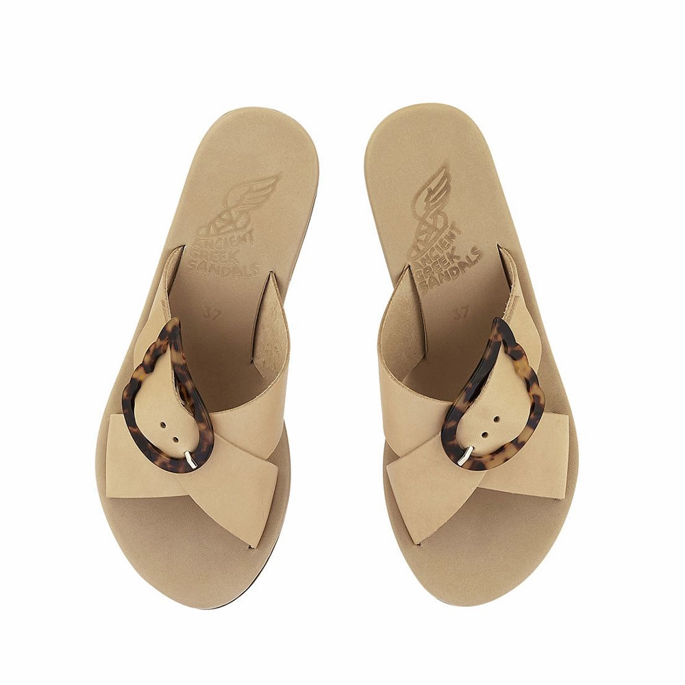 Thais Rainbow Natural/Tortoiseshell Gothic Sandals