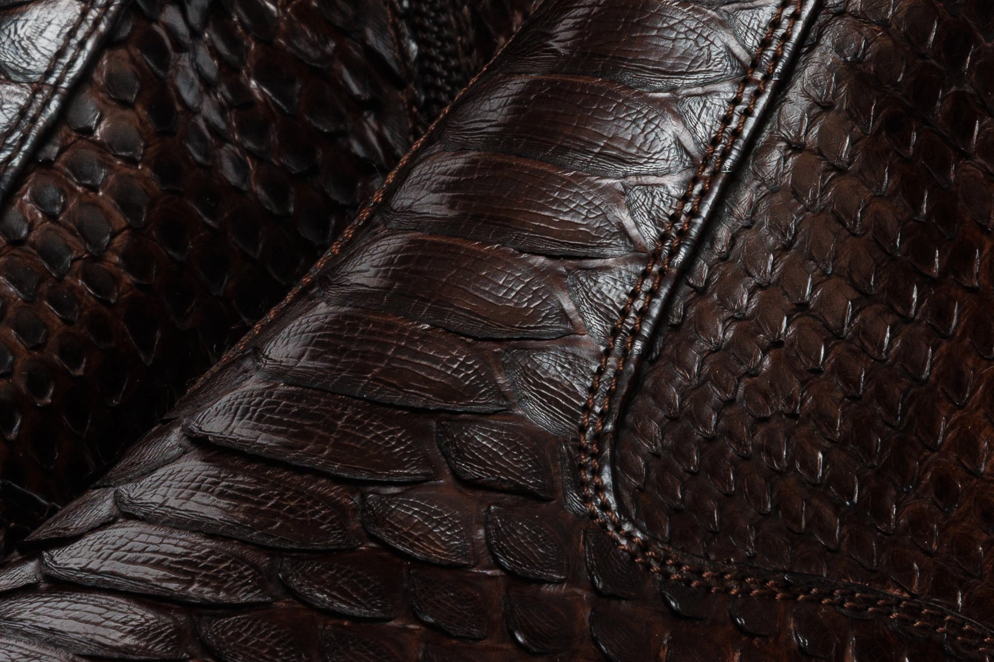 The Boss Brown Pythn Snk Zip-Up Leather Men Boot Limited Edition Buckaroo Boots