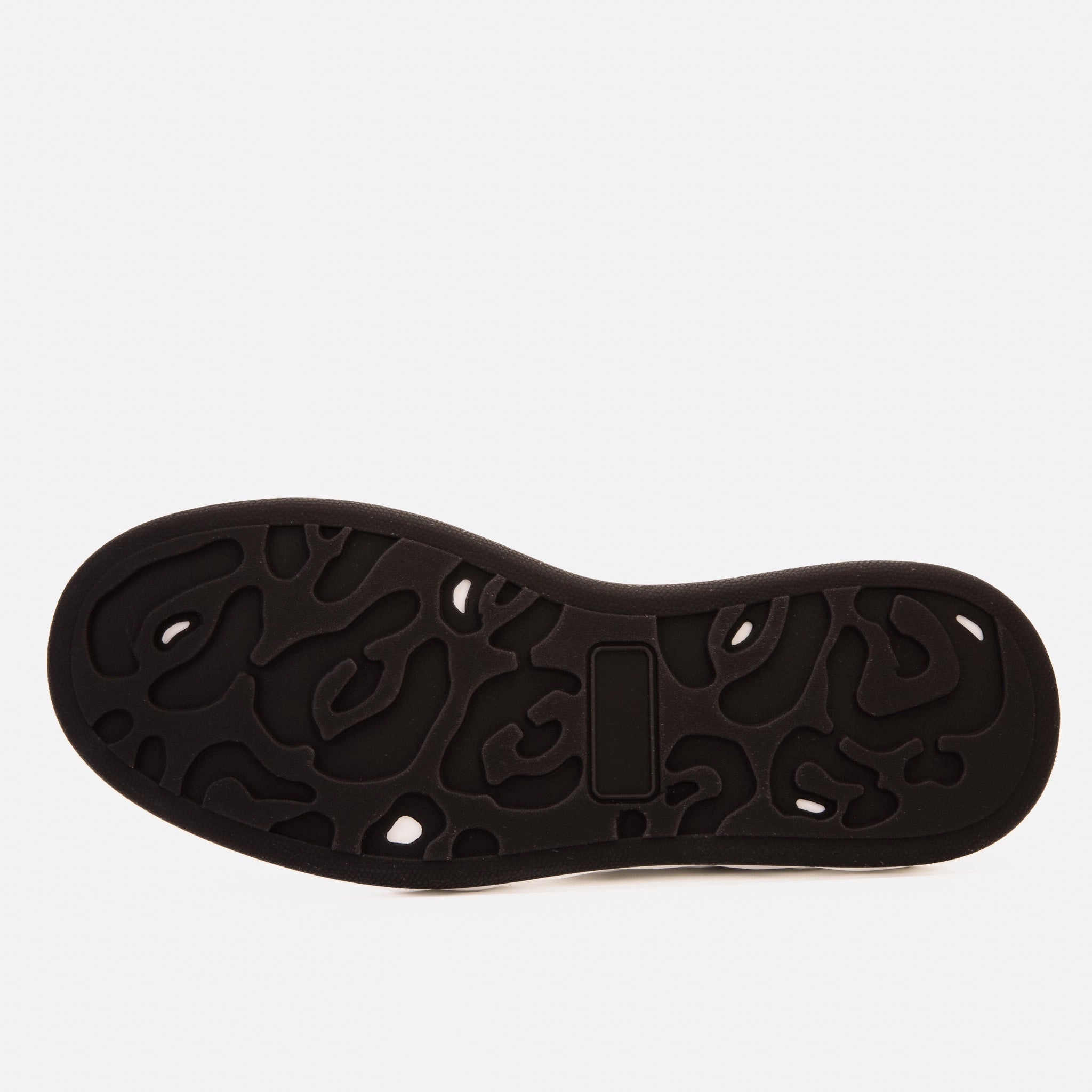 Sweater Boots The Eugene White & Gold Woven Leather High-Top Men Sneaker