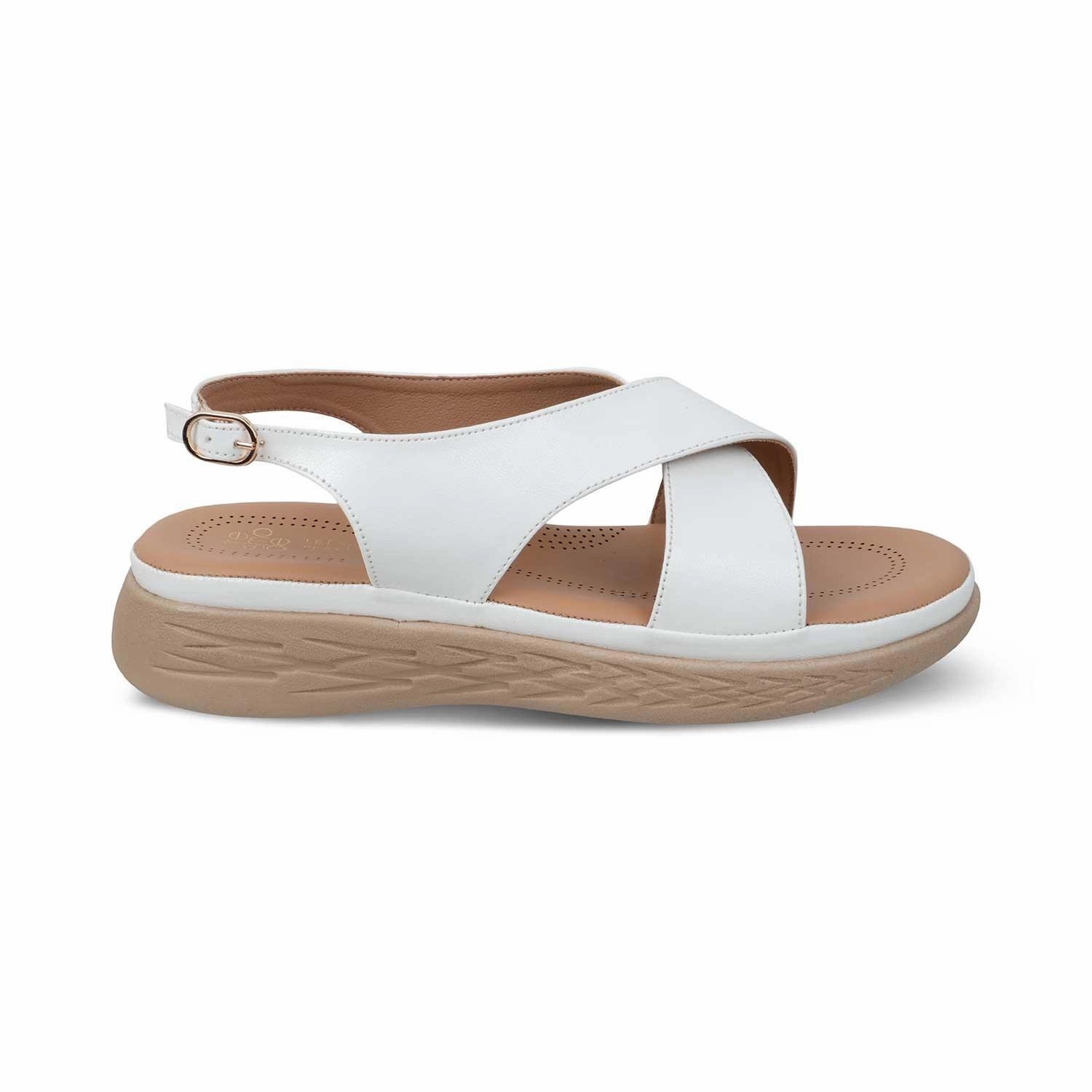 Summer Sandals The Havit White Women's Casual Wedge Sandals Tresmode