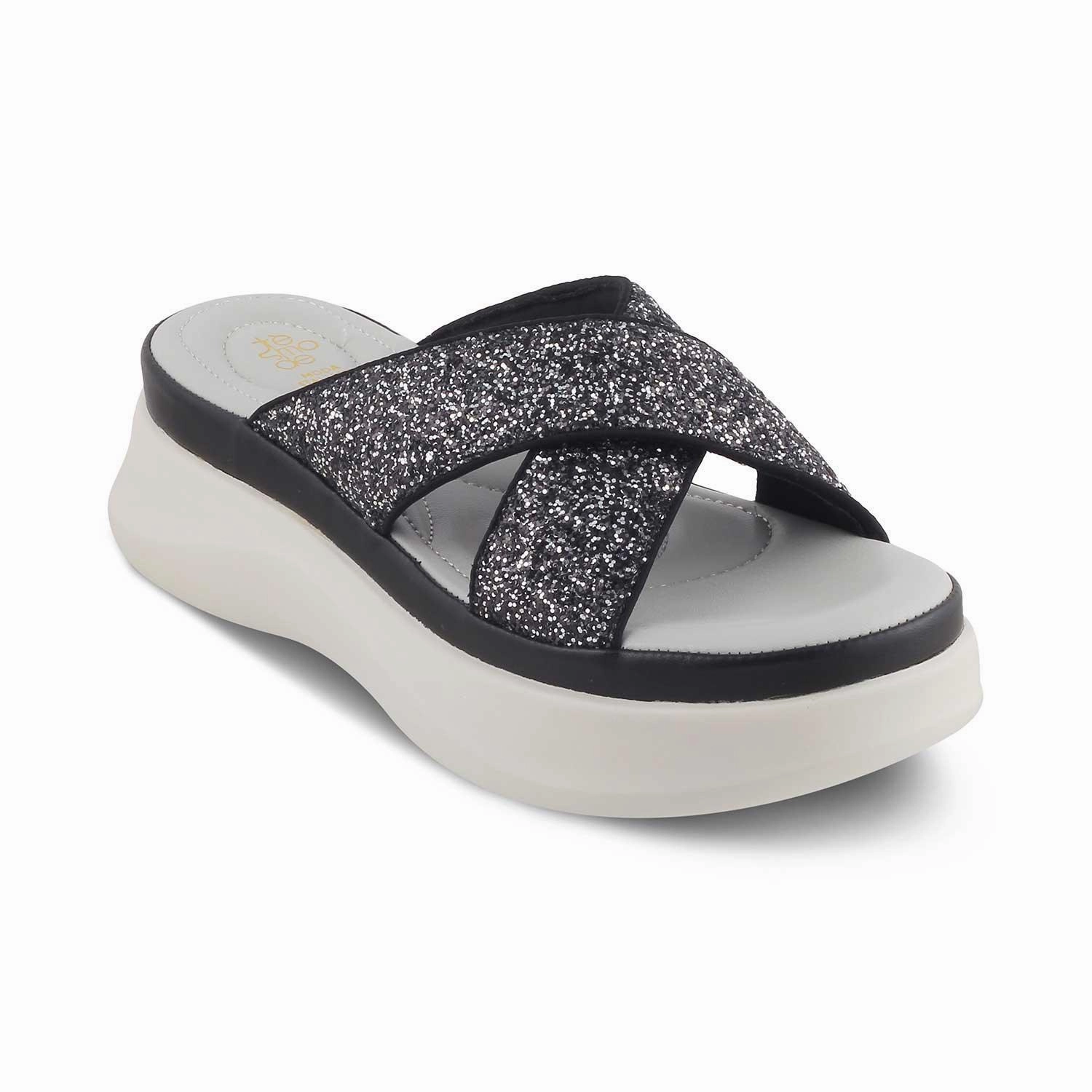 Closed Toe Strappy Sandals The Tolon Black Women's Dress Wedge Sandals Tresmode