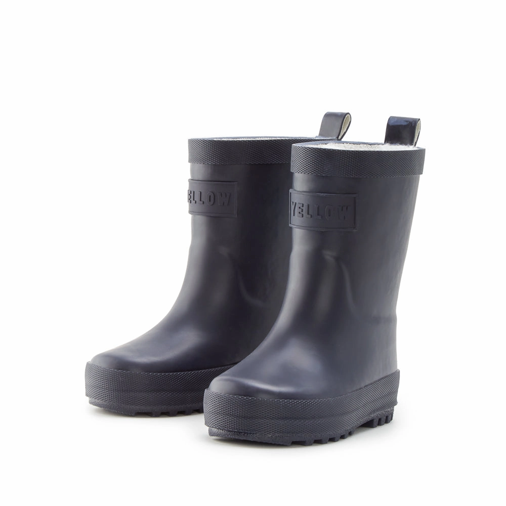 Rain Slip On Leather Boots