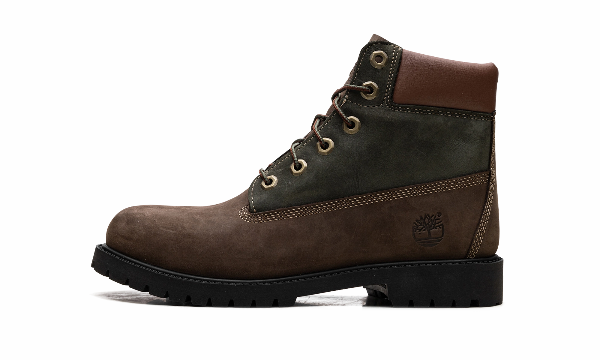 6 Inch Premium "Dark Brown/Green" Gentle Souls Boots