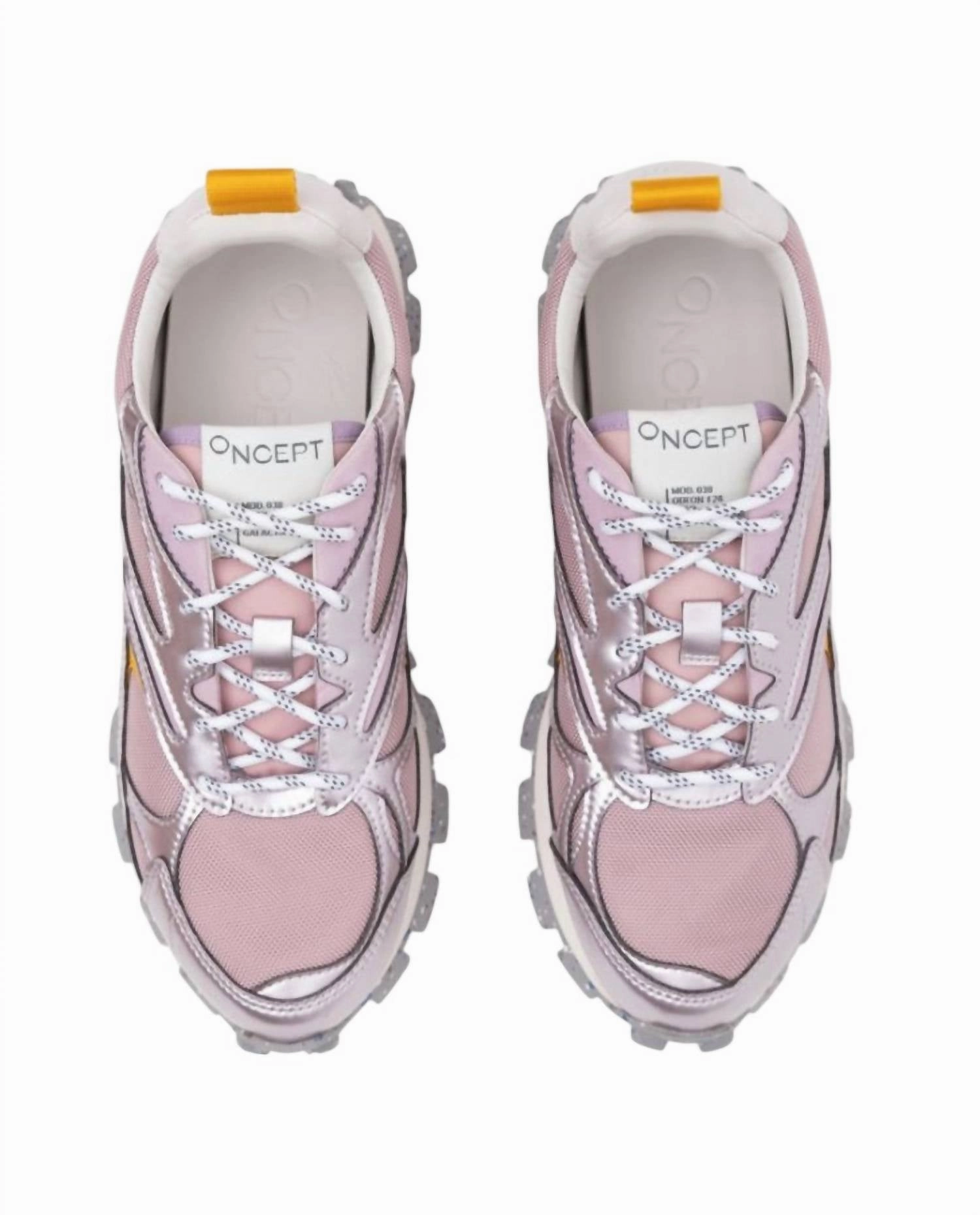 Women's Oslo Sneakers In Galactic Lilac Ladies Wedge Heel Sneakers