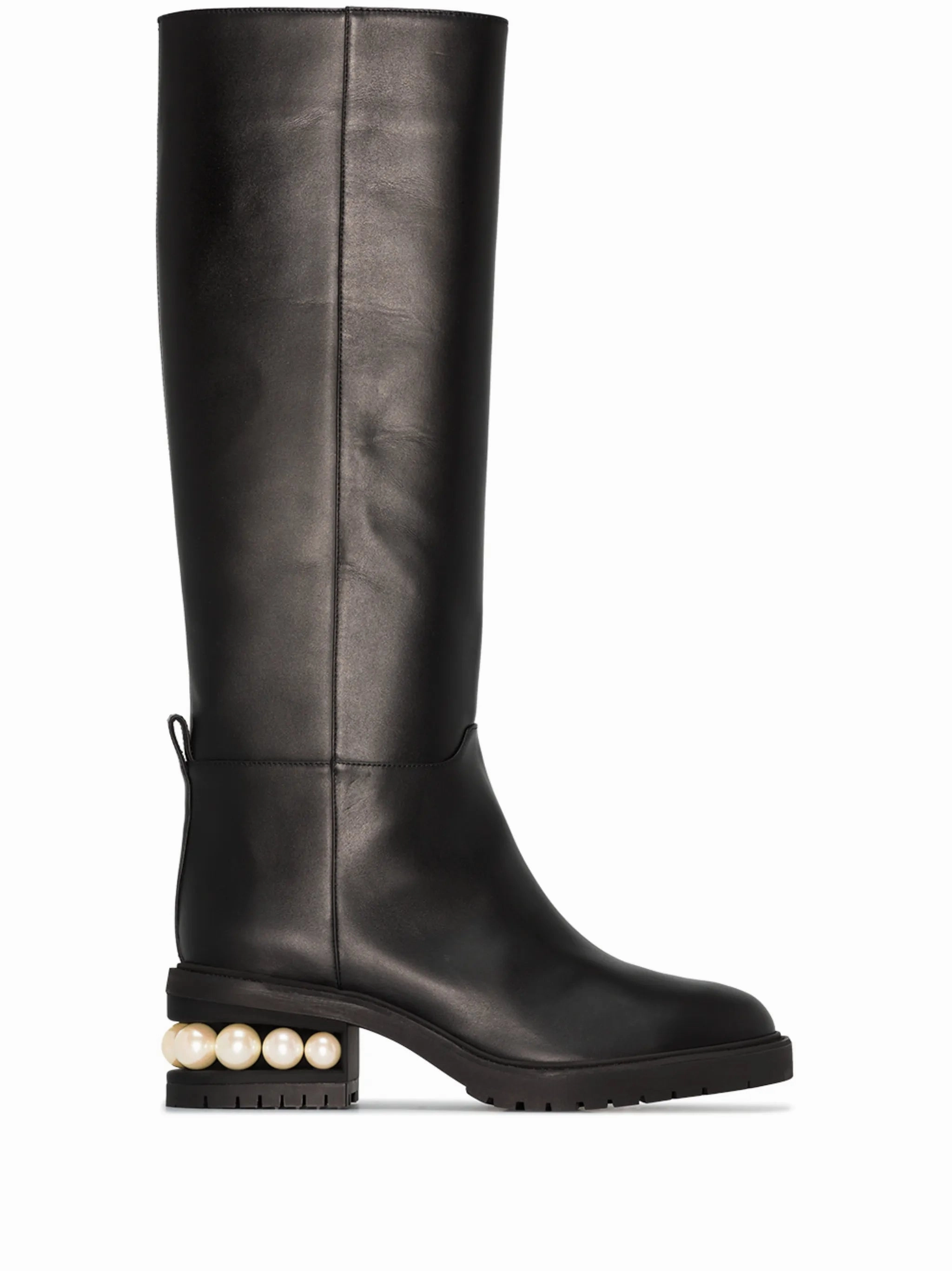 Security Boots Casati pearl-embellished boots