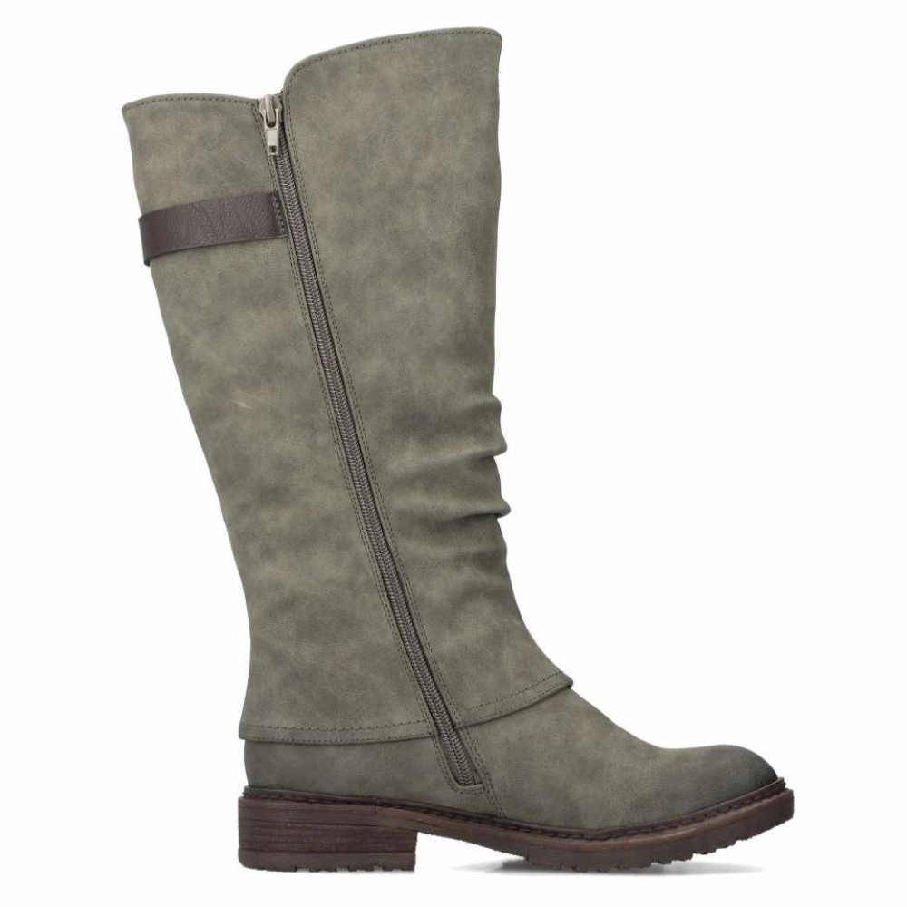 Rieker Dominika 75 Liane/Choco Tall Boot (Women's) Chelsea Frye Boots