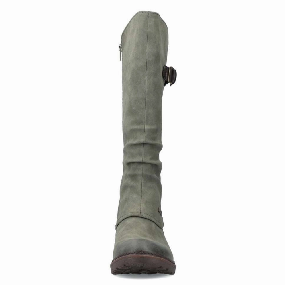 Great Steel Toe Boots Rieker Dominika 75 Liane/Choco Tall Boot (Women's)