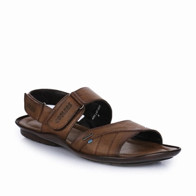 Ortho Sandals Coolers Formal Brown Sandals For Men LAF-202N By Liberty
