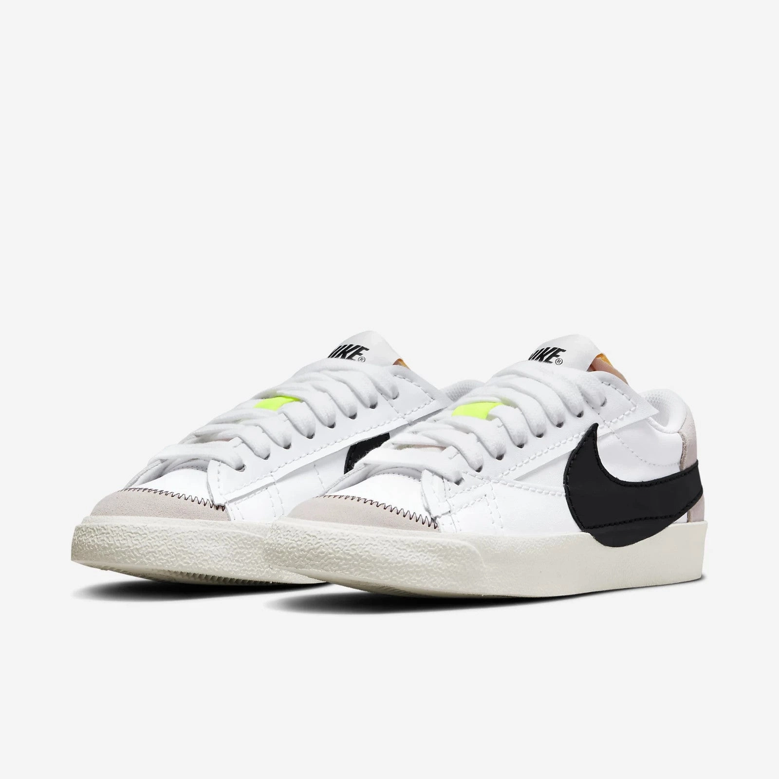 Nike Blazer Low 77 Jumbo DN2158-101 Sneakers Men's White Black Lifestyle Shoes Rarest Shoes Nike
