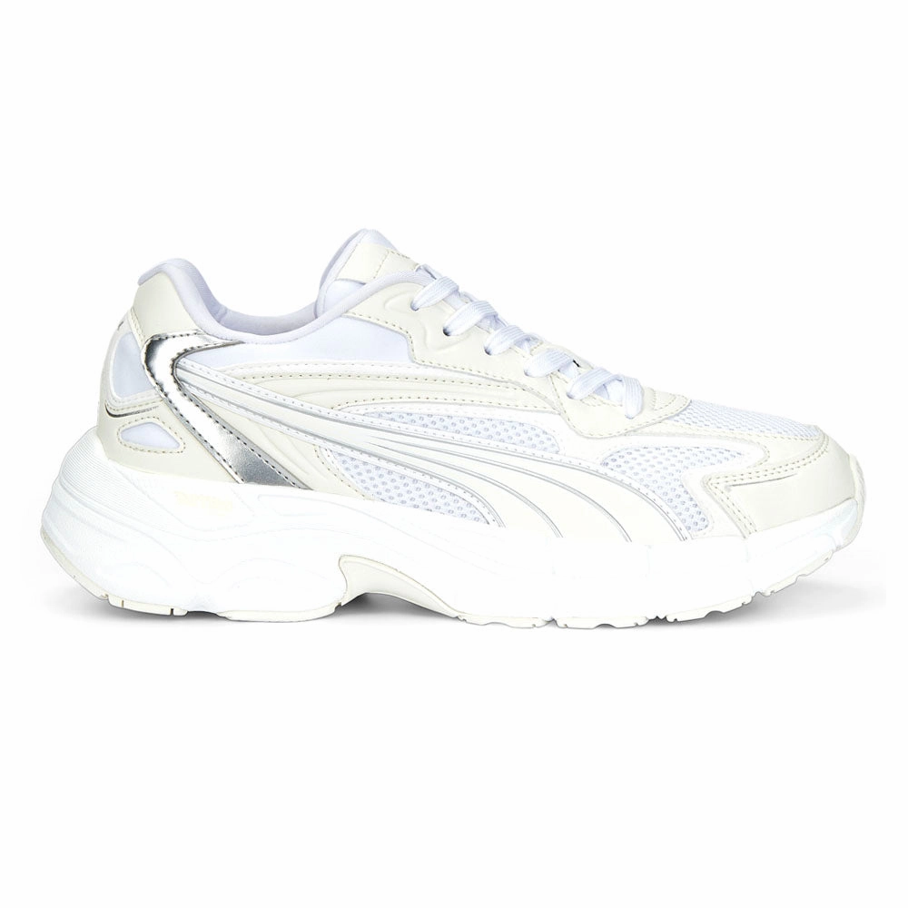 Teveris Nitro Metallic Lace Up Sneakers Puma Trainers Shoes