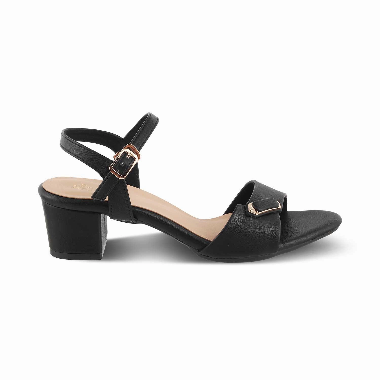 Sun Sandals The Maui Black Women's Dress Block Heel Sandals Tresmode