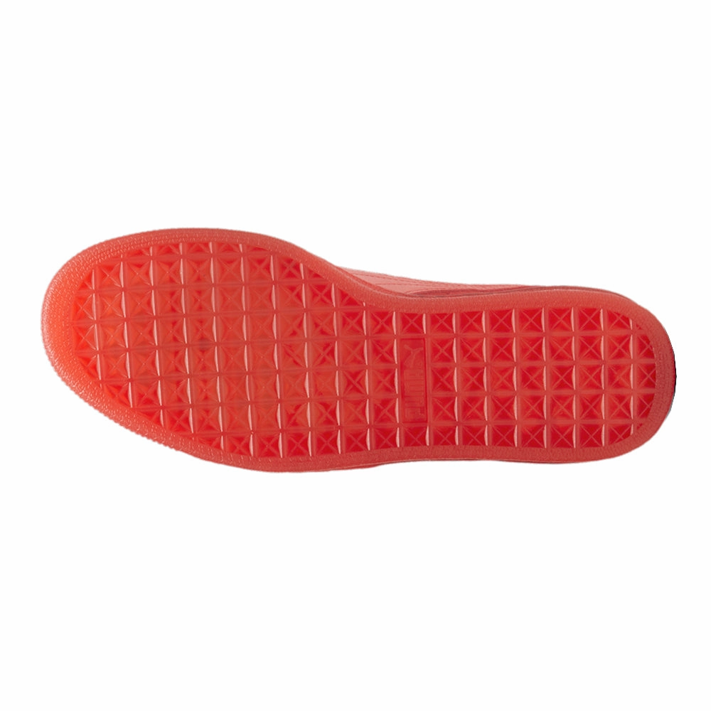 Puma Interflex Running Shoes Suede Classic Translucent Lace Up Sneakers