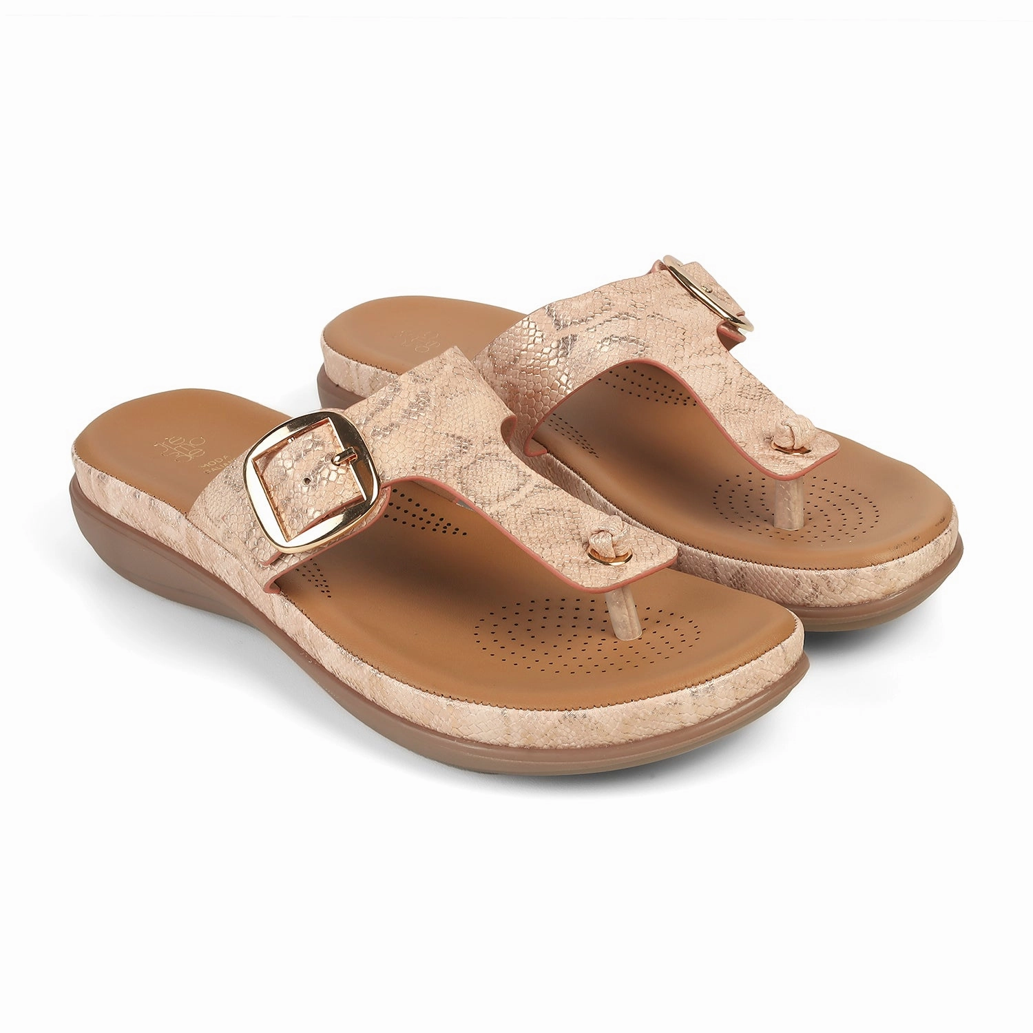 Sam Edelman Bay Sandals Tresmode Espoo Champagne Women's Casual Platform Flats