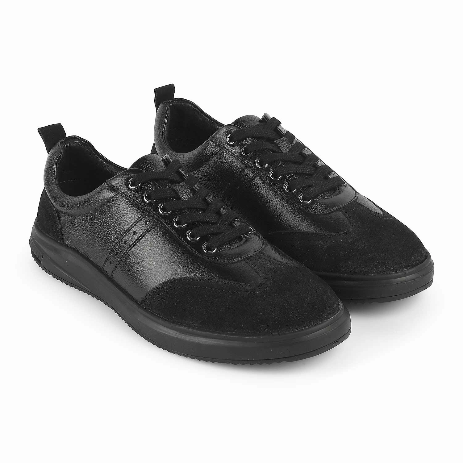 Tresmode Rego Black Men's Sneakers Squeaky Sneakers