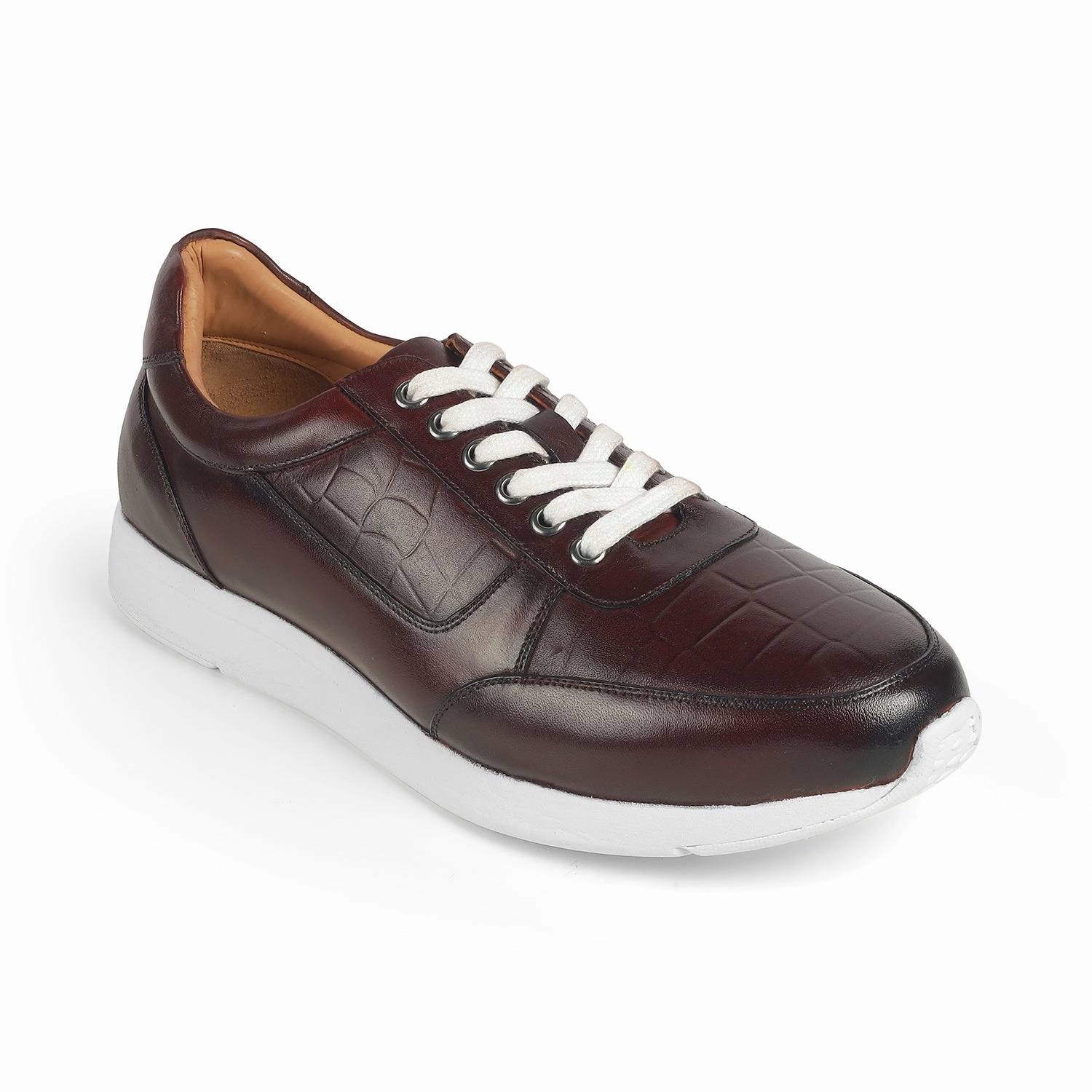 Daily Casual Shoes Tresmode Ronca Wine Men's Sneakers