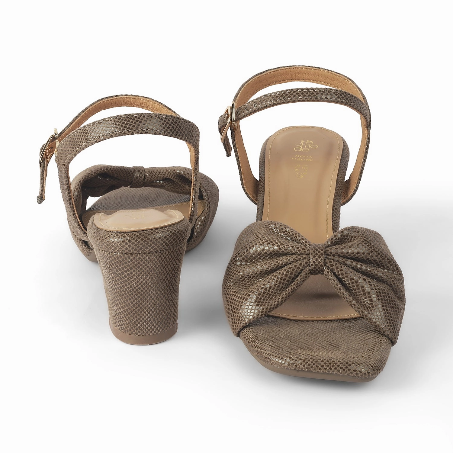 Tresmode Trenton Brown Women's Dress Block Heel Sandals Sandals Grande Antigua Photos