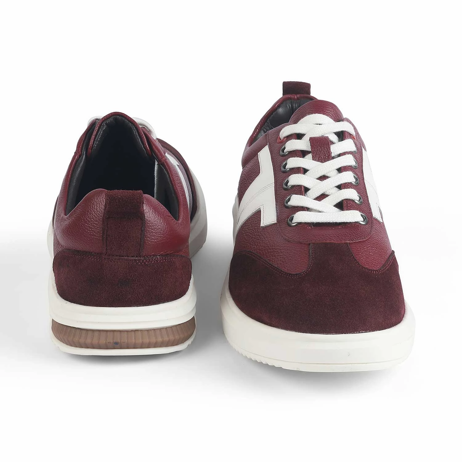 Tresmode Vorsa Red Men's Suede Leather Sneakers Dunk High Retro Premium Se Classics Casual Shoes