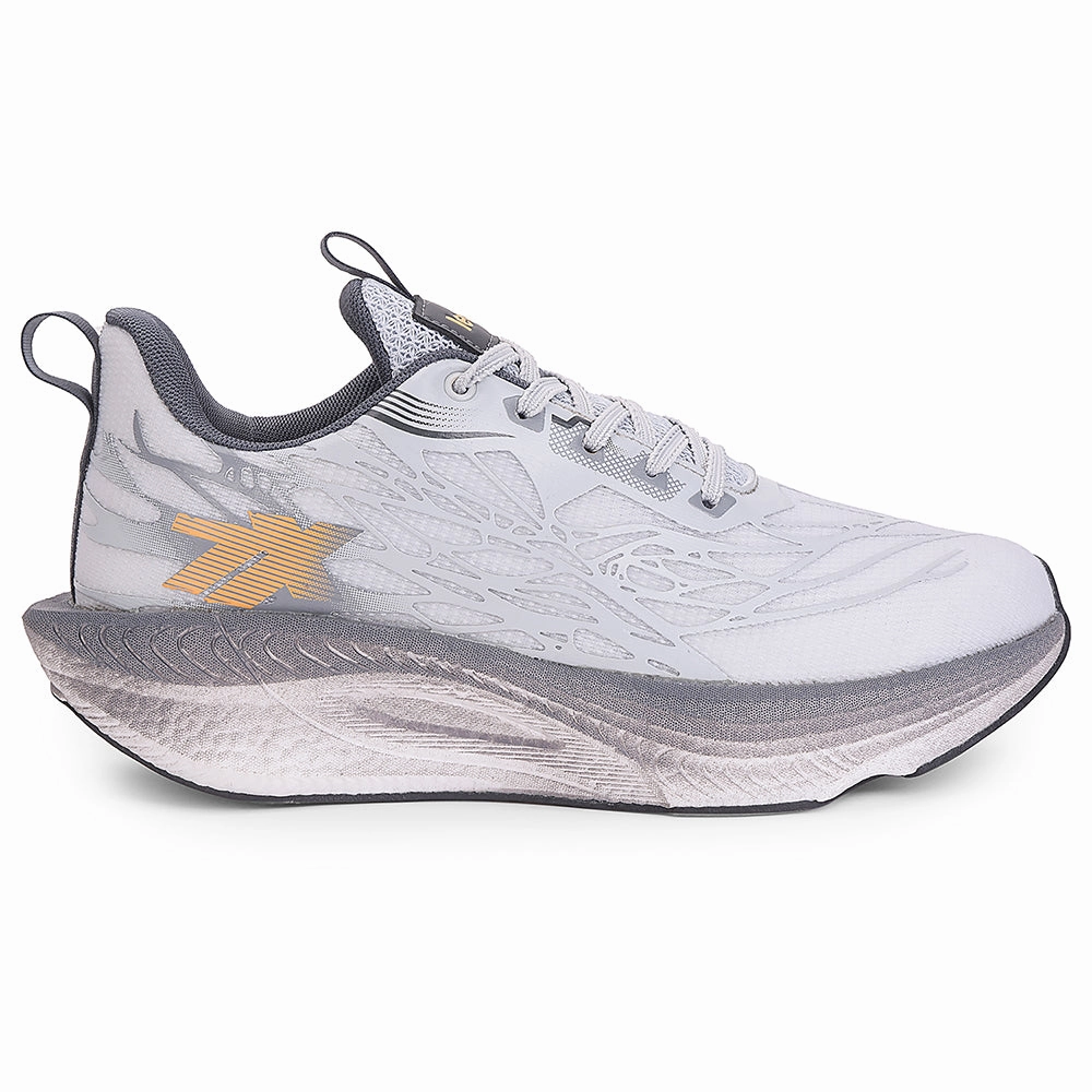 Tyr Running Shoes Leap7x Light Grey Sports Lacing Running Shoes For Men XLM-01 By Liberty