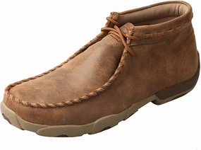 Boots For Big Calves Twisted X Men's Chukka Driving Moc, Bomber, 10.5W