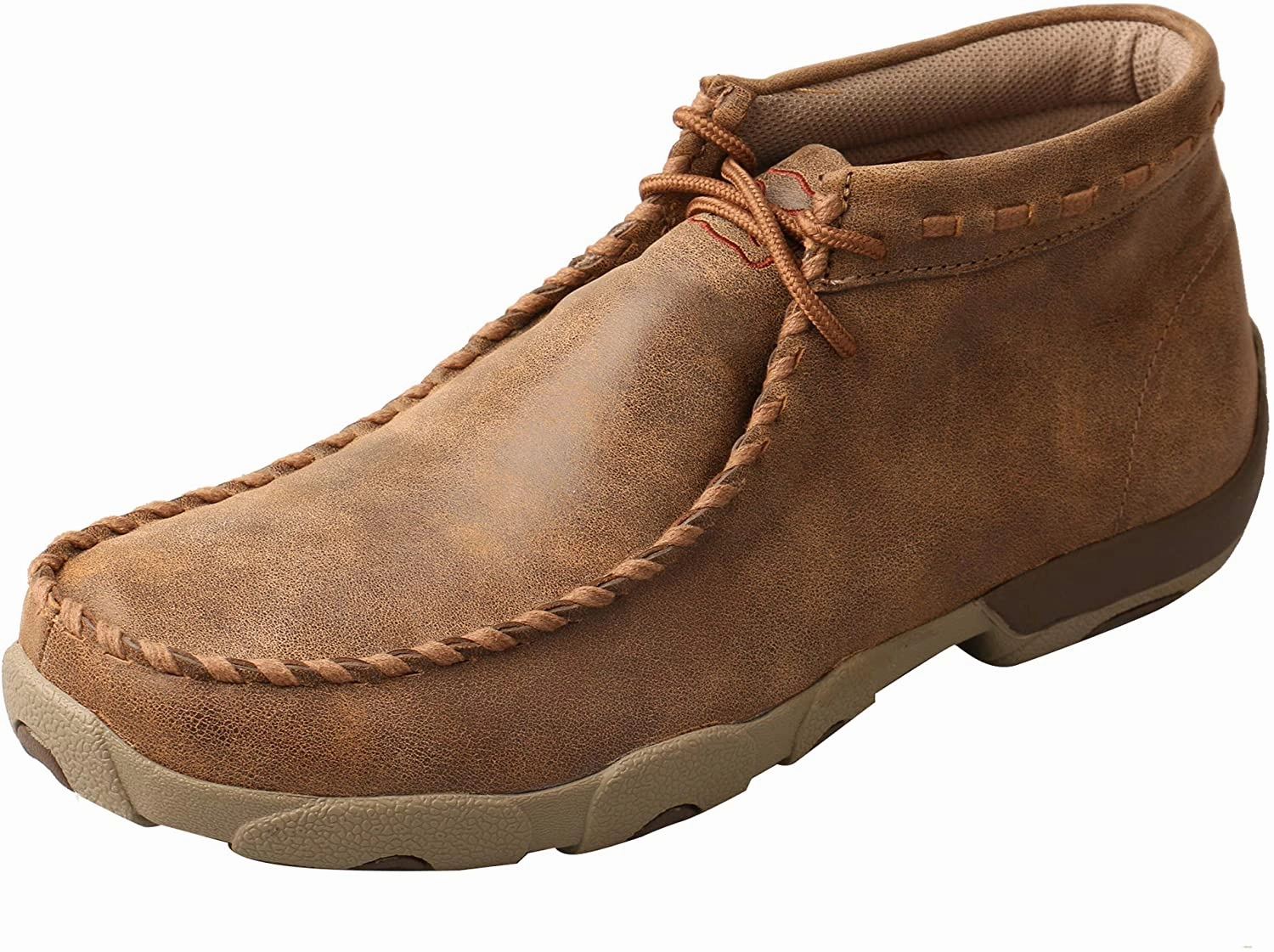 Twisted X Men's Chukka Driving Moc, Bomber, 10.5W Cowboy Riding Boots