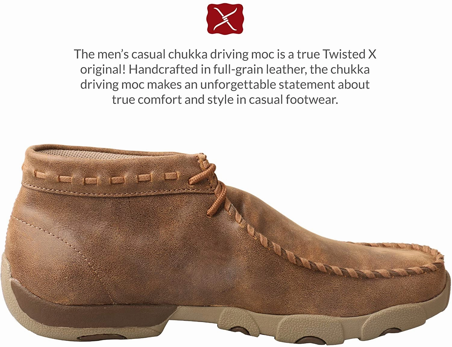 Twisted X Men's Chukka Driving Moc, Bomber, 10.5W Aldo Knee High Boots