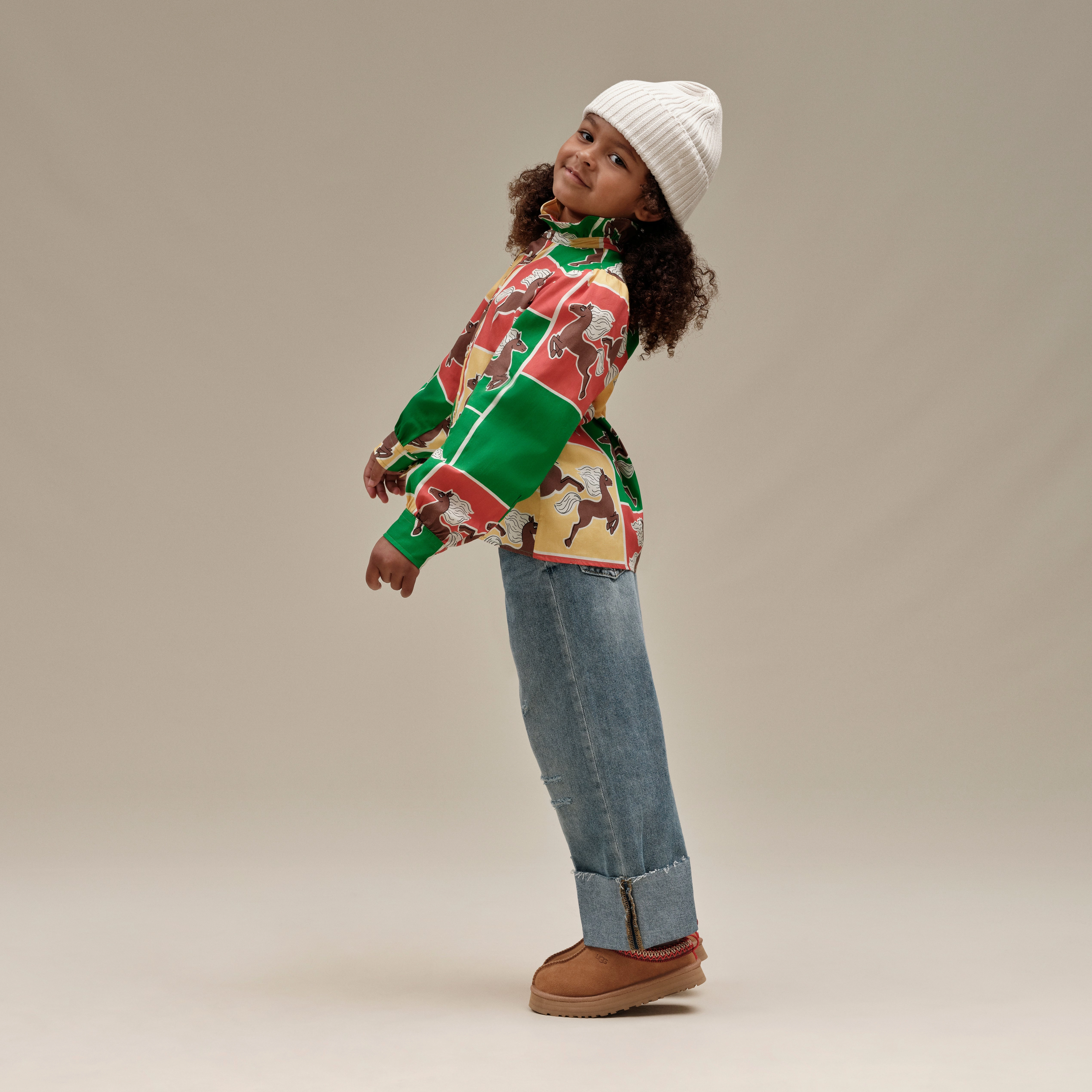 Fluffy Rabbit Slippers UGG Kids' Tazz