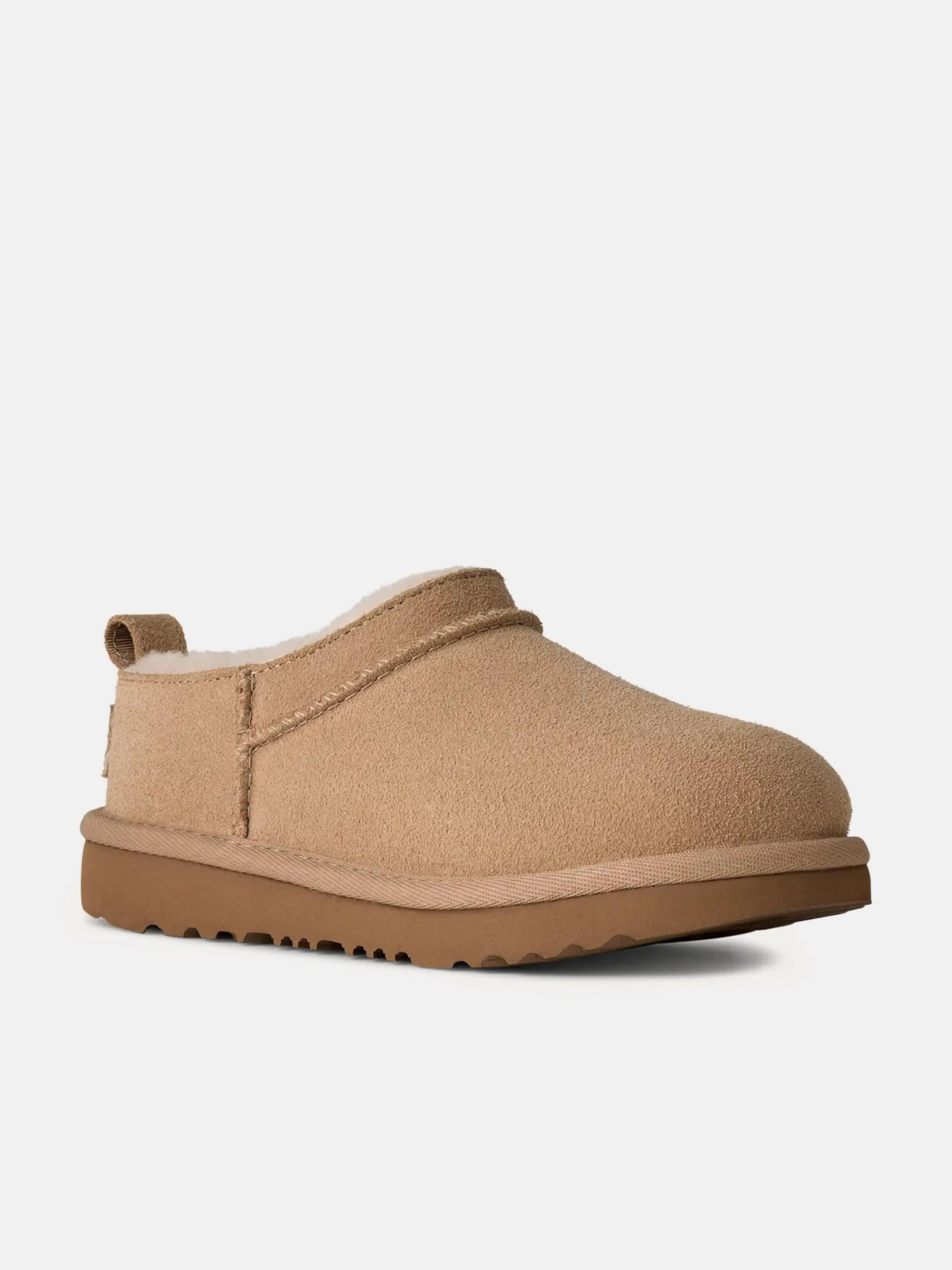 Fall Peanuts Slippers UGG Kids Classic Micro Slippers in Beige