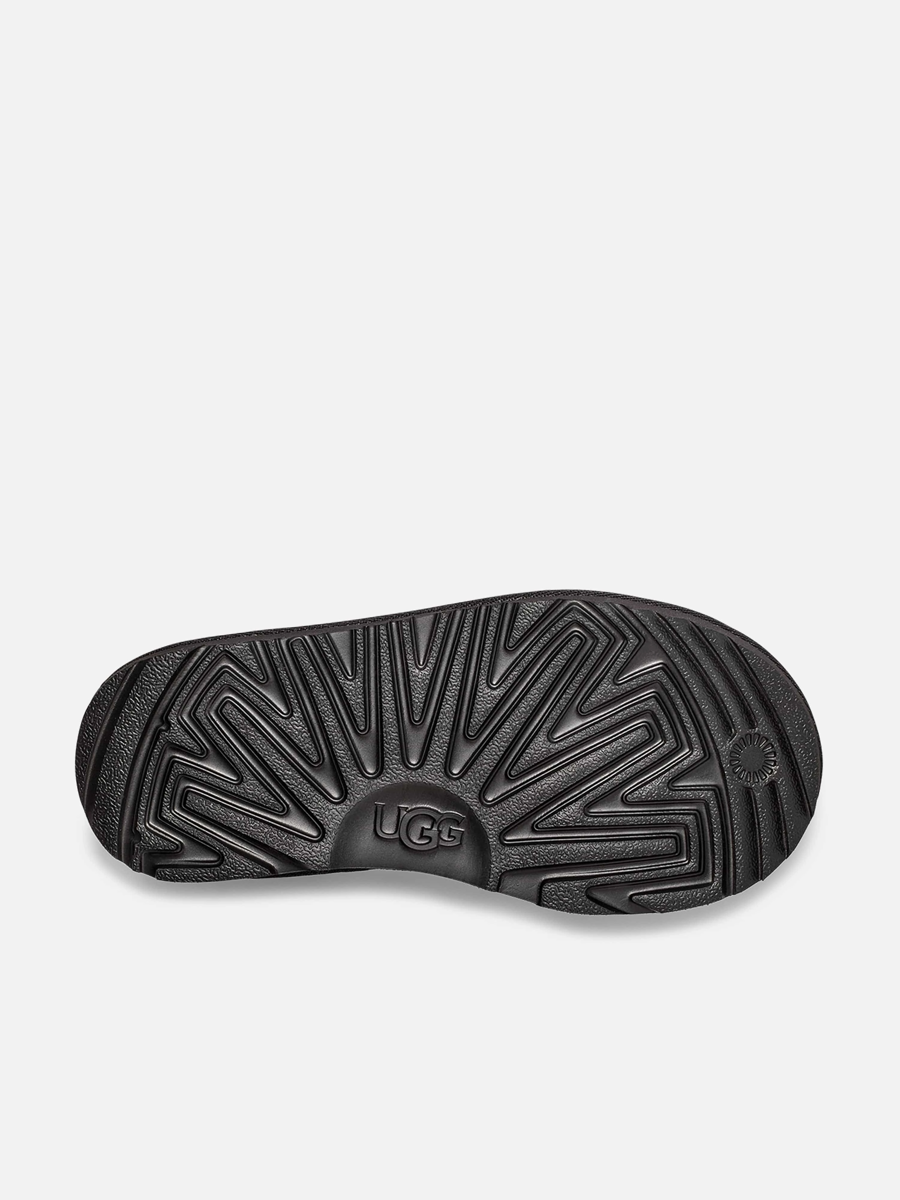 UGG Kids Classic Slip-On in Black Kitten Slippers