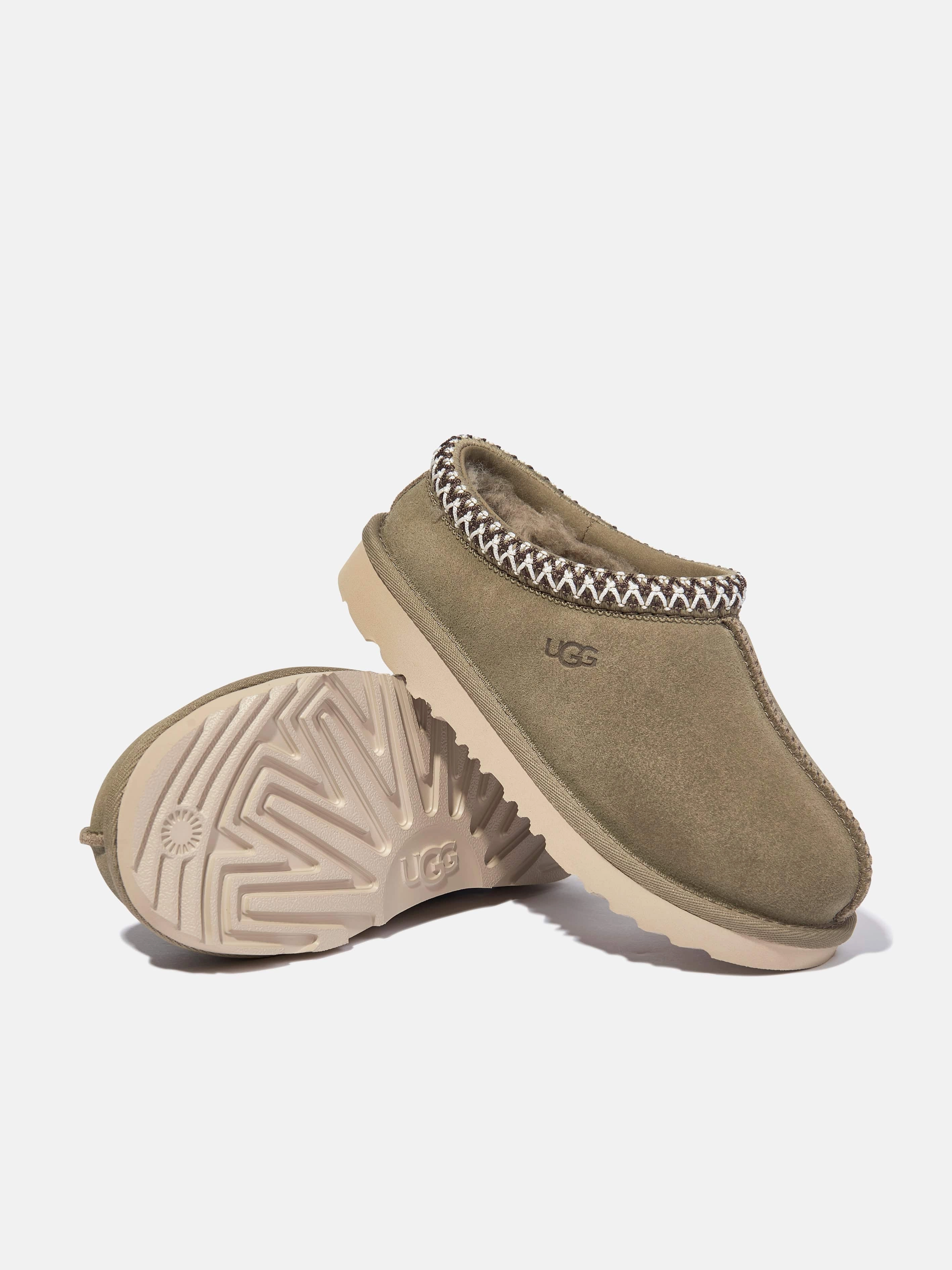 Newborn Bunny Slippers UGG Kids Tasman II Slippers in Green